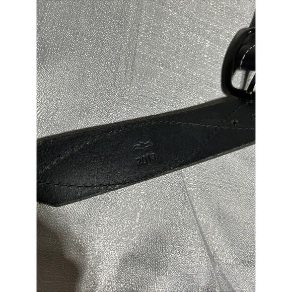 Rhinestone Belts Western circular Crystal Bling Studded Black Leather 49 in. - Picture 6 of 7